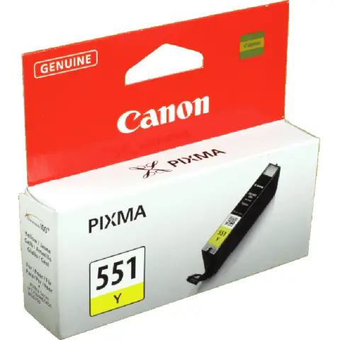 Tusz Canon CLI-551Y Yellow do drukarek (Oryginalny) [7 ml]